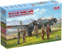 Photos - Model Building Kit ICM Ki-21-Ib Sally with Japanese Pilots and Ground Personnel (1:48) 