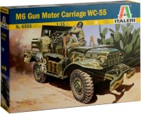 Photos - Model Building Kit ITALERI M6 Gun Motor Carriage WC-55 (1:35) 