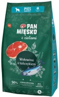 Photos - Dog Food PAN MIESKO Adult Small Dog Beef with Tuna 