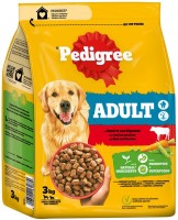 Photos - Dog Food Pedigree Adult Medium/Large Breed Beef 