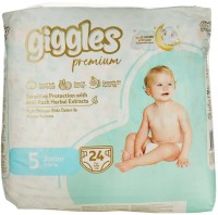 Photos - Nappies Giggles Premium 5 / 24 pcs 