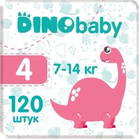 Photos - Nappies Dino Baby Diapers 4 / 120 pcs 