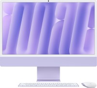 Photos - Desktop PC Apple iMac 24" 2024 (IM24M401PUR Eth)