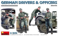 Photos - Model Building Kit MiniArt German Drivers and Officers (1:35) 