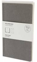 Photos - Notebook Moleskine Postal Notebook Pebble Grey 