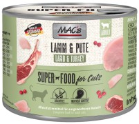 Photos - Cat Food MACs Superfoods Adult Lamb/Turkey 200 g 