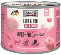 Photos - Cat Food MACs Superfoods Adult Calf/Turkey  200 g