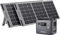 Photos - Portable Power Station Aferiy P010 + 2 Solar Panel (100W) 