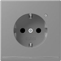 Socket JUNG LC 1520-O LNW 203 gray