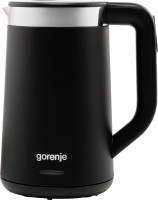 Photos - Electric Kettle Gorenje K 17 TRDW 2200 W 1.7 L  black