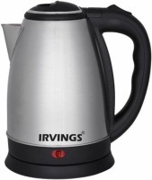 Photos - Electric Kettle IRVINGS Ikte 01SS 1800 W 1.8 L  stainless steel