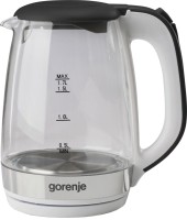 Photos - Electric Kettle Gorenje K 17GXG 2200 W 1.7 L  white