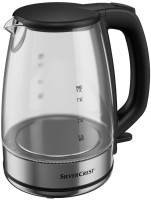 Photos - Electric Kettle Silver Crest SWGF 3000 C2 1.7 L  stainless steel