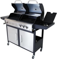 Photos - BBQ / Smoker Charles Bentley Dual Fuel Gas & Charcoal BBQ Grill 