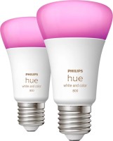 Photos - Light Bulb Philips Hue White and Color Ambiance A60 9W 2 pcs 