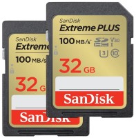 Photos - Memory Card SanDisk Extreme Plus SD UHS-I U3 Class 10 32 GB 2