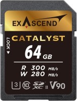 Photos - Memory Card Exascend Catalyst UHS-II V90 SDXC 64 GB