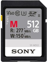 Photos - Memory Card Sony SD SF-M Series UHS-II 512 GB