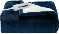 Photos - Heating Pad / Electric Blanket Costway 60''x 50'' Heated Throw Blanket Flannel & Sherpa Double-sided Flu 