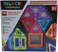 Photos - Construction Toy iBlock Magnetic Blocks PL-923-525