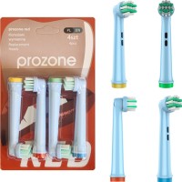 Photos - Toothbrush Head Prozone PRO-X Kids 4 pcs for Oral-B 