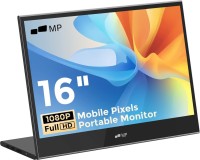 Photos - Monitor Mobile Pixels Glance 16 "  black