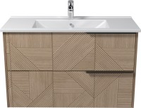 Photos - Washbasin cabinet Moydodyr Illusion 100-A 00-0008595 