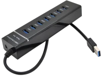 Photos - Card Reader / USB Hub Voltronic UH-703