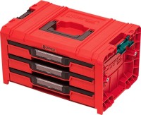 Photos - Tool Box Qbrick System PRO Drawer 3 Toolbox 2.0 Expert Red 