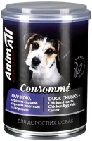 Photos - Dog Food AnimAll Dog Canned Consomme Duck 375 g 1