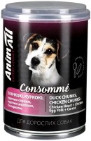 Photos - Dog Food AnimAll Dog Canned Consomme Duck/Chicken 375 g 1