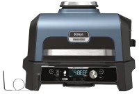 Photos - Electric Grill Ninja Woodfire Pro Connect XL Electric BBQ Grill & Smoker blue