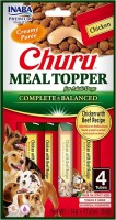 Photos - Dog Food INABA Churu Meal Topper Chicken/Beef 56 g 4