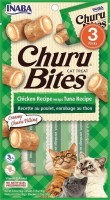 Photos - Cat Food INABA Churu Bites Chicken/Tuna 30 g 