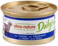 Photos - Cat Food Almo Nature Adult DailyMenu Mousse Tuna 85 g