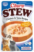 Photos - Cat Food INABA Churu Stew Chicken/Tuna 40 g 