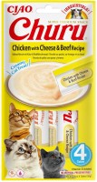 Photos - Cat Food INABA Churu Chicken/Cheese/Beef 56 g 