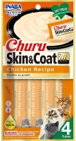 Photos - Cat Food INABA Churu Skin/Coat Chicken 56 g 