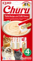 Photos - Cat Food INABA Churu Tuna/Crab 56 g 