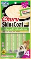 Photos - Cat Food INABA Churu Skin/Coat Chicken/Scallop 56 g 