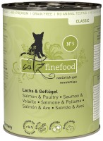 Photos - Cat Food Catz Finefood Classic Canned Salmon/Poulry  400 g