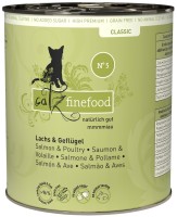 Photos - Cat Food Catz Finefood Classic Canned Salmon/Poulry  800 g