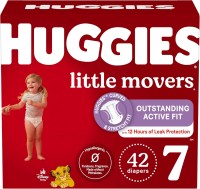 Photos - Nappies Huggies Little Movers 7 / 42 pcs 