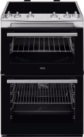 Photos - Cooker AEG CIX6500ABM stainless steel