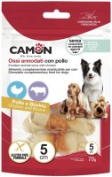 Photos - Dog Food Camon Knotted Rawhide Bone with Chicken 70 g 5