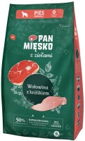 Photos - Dog Food PAN MIESKO Adult Medium Dog Beef with Rabbit 