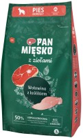 Photos - Dog Food PAN MIESKO Adult Medium Dog Beef with Rabbit 