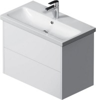 Photos - Washbasin cabinet AM-PM Gem 75 MGA-FHX07522WG-WCC0752WG 