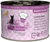 Photos - Cat Food Catz Finefood Ragout in Sauce Lamb/Camel 190 g 