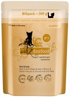 Photos - Cat Food Catz Finefood Classic Pouch Beef/Veal  300 g